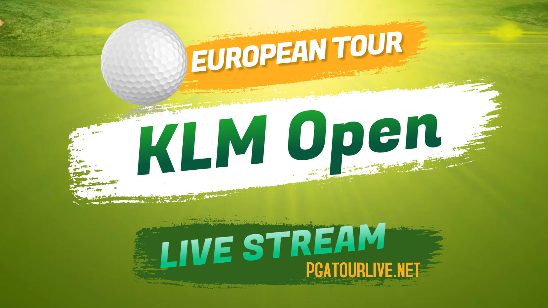 KLM Open 2023 Day 1 Live Stream | European Tour 